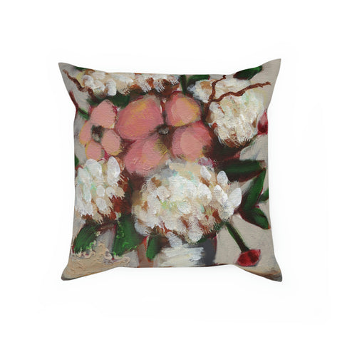 Khaki Flower Pillows