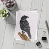 Crow 5x7 Postcard