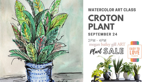 Art Classes - Easy To Love Plants - Croton in Mt. Juliet
