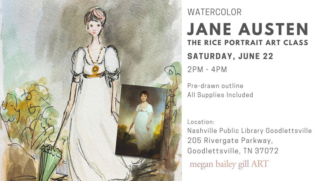 Art Class - Jane Austen Private Watercolor Party