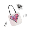 Pink Heart Tote Bag