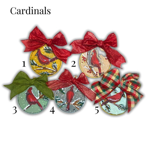 Ornaments- Cardinals 2023