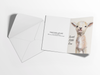 Little Lamb Note Card or Greeting Card