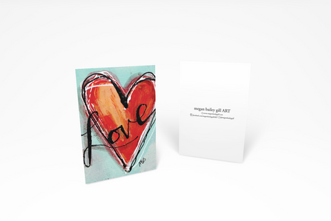 Love Note Card or Greeting Card