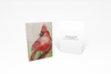 Vintage Collage Cardinal 02 Note Card or Greeting Card