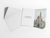 Magical Kingdom Fairytale Castle Note Card or Greeting Card