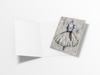 Paris Ballet Tutu Note Card or Greeting Card