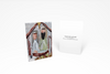 Acrylic Nativity Scene 02 Note Card or Greeting Card