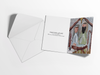 Acrylic Nativity Scene 02 Note Card or Greeting Card