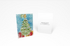 Traditional Christmas Tree 01 Note Card or Greeting Card