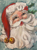 Santa Hand Embellished Print