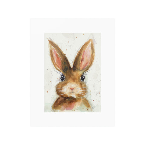 Bunny with Watercolor